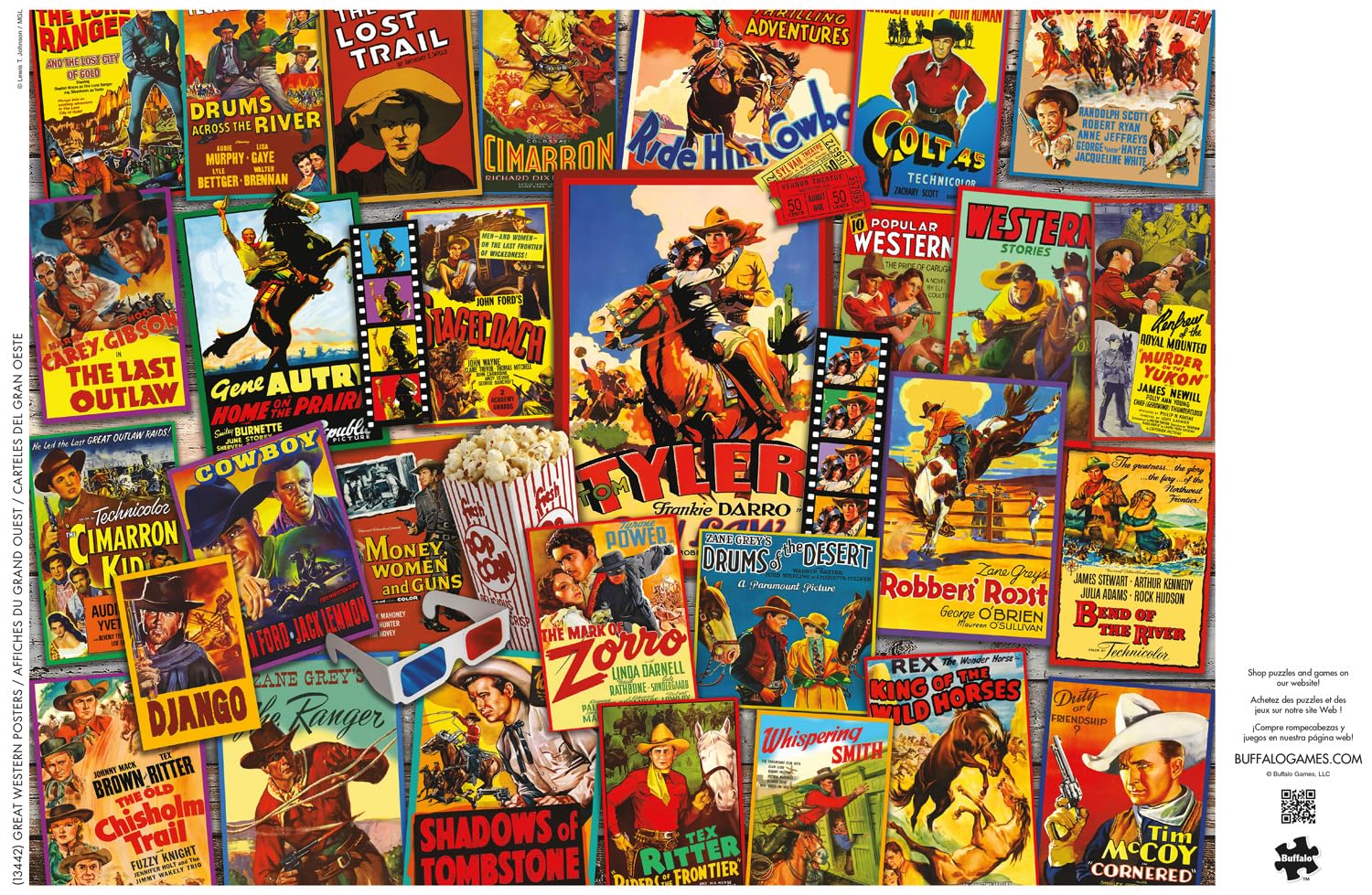 Amazon.com: Buffalo Games - Lewis T Johnson - Collage Collection